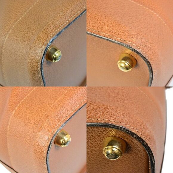 Gucci Brown Leather Travel Bag (Pre-Owned) - Picture 6 of 16